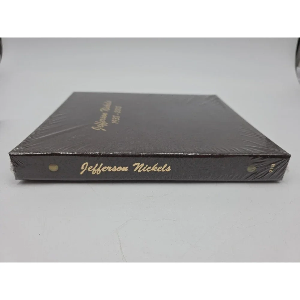 DANSCO COIN ALBUM #7113 JEFFERSON NICKELS 1938-2005 NEW